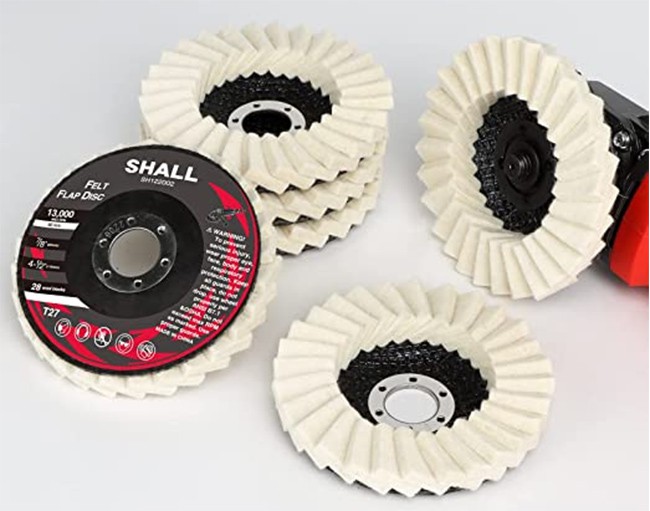Wool Felt Flap Disc Abrasives